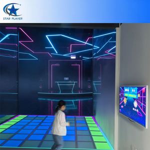 <span class=keywords><strong>Tapis</strong></span> Magique LED P6, Afficheur Numérique LED, Écran d'Affichage Publicitaire pour Projection de Film Transparent Portable Full HD avec Système d'Exploitation Android - Product Image 1