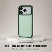 Casing HP Warna Kontras Tekstur Kulit Langsung dari Pabrik untuk iPhone 18 17 Pro Max Tipis Matte Anti Sidik Jari Tahan Banting
