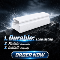 Promotion : Diffuseur LED en polycarbonate bicolore de style antique moderne, profilé extrudé linéaire