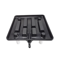 Système d'irrigation hydroponique pour le jardinage Plateau d'écoulement 15.5 pouces 22 pouces pour plantes d'intérieur Pots de fleurs et jardinières