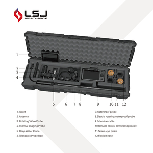 <span class=keywords><strong>Détecteur</strong></span> Audio-Vidéo Multifonctionnel avec Écran 8 Pouces, Protection IP67, WiFi Sans Fil pour la Sauvetage en Cas <span class=keywords><strong>de</strong></span> Tremblement <span class=keywords><strong>de</strong></span> Terre et Capteur Sismique - Product Image 1