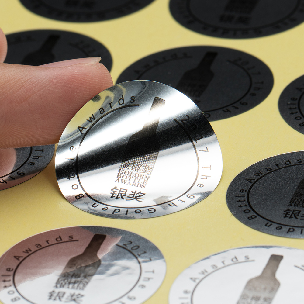 Adesivo argento chiaro