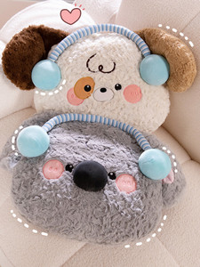 Động vật headphone gối có thể mở ra chăn và nước thải gối companions cho búp bê bền Đồ chơi nhồi bông - Product Image 6