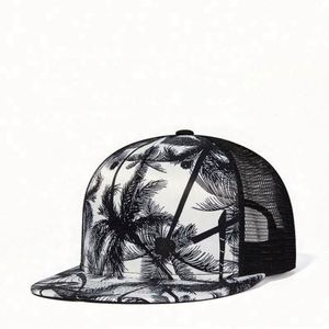 Customize Digital Printing Promotional Fashion Sun Protection Print Unisex Men Snapback <b>Hat</b> With Mesh - Product Image 3