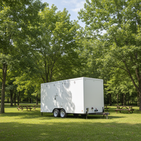 Remorque de toilettes de luxe pour événements extérieurs 2026 – Idéale pour mariages sur la plage et diverses applications