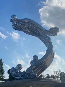 Penjualan laris simbol cinta hati baja tahan karat patung seni Malaikat burung logam buatan kustom - Product Image 4