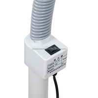 Magnifying Floor Lamp with LED Light Adjustable Rolling Stand Magnifier Glass for Skincare Inspection and Precision Work