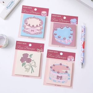 กระดาษโน้ตแบบมีกาวในตัว 73*73 ซม. น่ารัก สไตล์บาร็อค อุปกรณ์การเรียน - Product Image 1