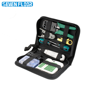 RJ45/12/11 Set di crimpatura professionale di rete Kit di strumenti all'ingrosso utensili a mano per la manutenzione caso incluso - Product Image 1