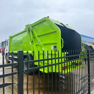 Camion à ordures professionnel SHACMAN 4X2 à chargement arrière pour la collecte des déchets résidentiels et la protection de l'environnement - Product Image 6