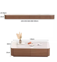 Meuble TV mural en bois massif, design minimaliste moderne, blanc, design flottant, éclairage LED pour salon, chambre à coucher, support TV