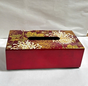 Boîte à mouchoirs en laque de luxe avec surface lisse et brillante, design contemporain, élégant porte-mouchoirs pour la décoration de la maison et l'affichage au bureau - Product Image 6