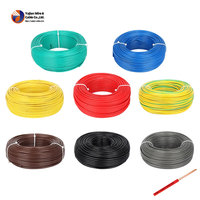 Vente en gros de câble de câblage électrique isolé XLPE de haute qualité en cuivre PVC à un noyau disponible en 1.0mm 1.5mm 2.5mm 4mm