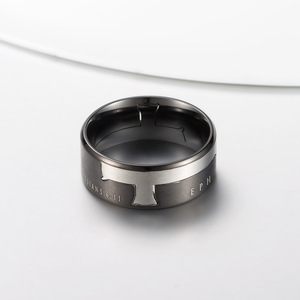 Anillo de oro cruzado para hombres, armadura de Éfeso dada por Dios, fabricantes de joyería, venta directa - Product Image 2