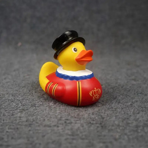 Hàng loạt tùy chỉnh in PVC châu âu phong cách người anh cao su vịt hình bồn tắm đồ chơi với mẫu thiết kế - Product Image 5