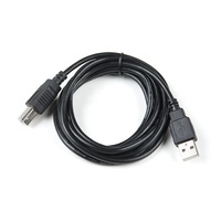 USB Tipe A Male - USB tipe B Male HITAM