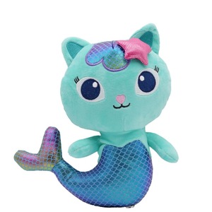 Peluche <span class=keywords><strong>Gabby</strong></span>'s Dollhouse, Figurine <span class=keywords><strong>Chat</strong></span> Malicieux, Cadeau Thème Sirène, Jouet en Peluche <span class=keywords><strong>Chat</strong></span> <span class=keywords><strong>Gabby</strong></span>'s Dollhouse, Peluches Gâteau <span class=keywords><strong>Chat</strong></span> Malicieux de <span class=keywords><strong>Gabby</strong></span>'s Dollhouse - Product Image 3