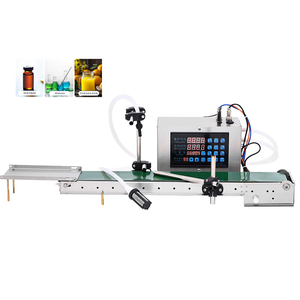Máquina de llenado automático de líquidos de cabezal único de línea pequeña CNC para perfumes y líquidos orales de llenado continuo - Product Image 1