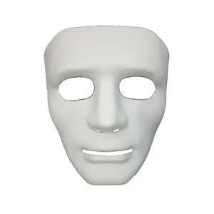 Colore puro Bboy Hip Hop <span class=keywords><strong>maschera</strong></span> durevole in plastica Street Dance <span class=keywords><strong>maschera</strong></span> di <span class=keywords><strong>Halloween</strong></span> ispirata a JabbaWockeeZ per giovani - Product Image 1