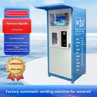 Distributeur automatique de boissons alcoolisées commercial personnalisé pour hôtels, maisons d'hôtes, gîtes - Grande capacité 80 kg, paiement par code-barres et carte