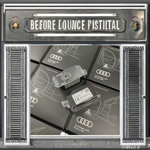 ไฟโปรเจคเตอร์ 4 วงแหวน และไฟต้อนรับ RS สำหรับรถยนต์ Audi A3/A4/A5/A7/Q2/Q3/<span class=keywords><strong>Q5</strong></span>/Q7/Q8 รุ่นใหม่  ติดตั้งเพิ่มเติมบนพื้นรถยนต์  ไฟรถยนต์ 12V - Product Image 3