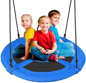 <span class=keywords><strong>Altalena</strong></span> per Bambini Regolabile in Plastica e Oxford 600D per Interni ed Esterni, per Giardino, Casa, Cortile, Parco Giochi, Asilo e Scuola - Product Image 1