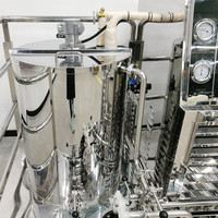 Parfum cosmétique personnalisé 50l-2000l faisant le mélangeur avec le parfum de réfrigération de filtre de refroidisseur faisant la ligne de production de machine