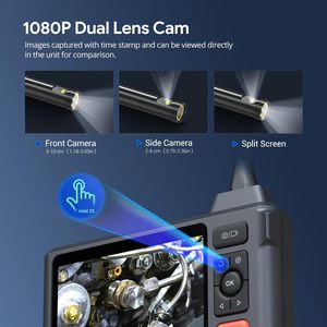 <span class=keywords><strong>DEPSTECH</strong></span> Endoscope 5 pouces avec écran IPS 1080P, fonction écran partagé, étanche IP67, caméra flexible 7,9 mm pour applications automobiles, canalisations murales et MicroSD - Product Image 5