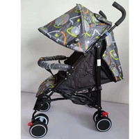 Poussette bébé 3-en-1 de haute qualité, légère et au design simple, disponible en différentes couleurs, prix d'usine