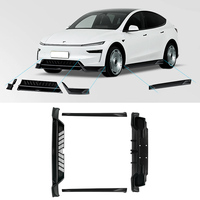 Kit carrosserie complet Yofer pour Tesla Model YL Y L Juniper 2025 2026 : Lame de pare-chocs avant, diffuseur arrière, jupes latérales, ensembles de spoiler et garnitures