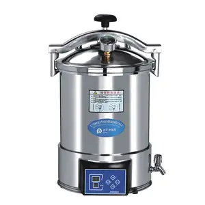 Factory medical equipment portable vertical high pressure stEam sterilizer autoclave good price 18/24L