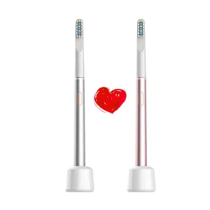Идеальный подарок на день Святого Валентина, Ультразвуковая электрическая зубная щетка, перезаряжаемая, OEM для взрослых, влюбленных пар