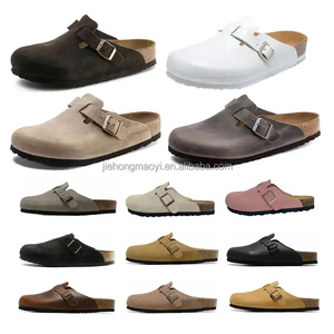 Zuecos de Marca con <span class=keywords><strong>Plataforma</strong></span> de Corcho y Forro de Malla, Sandalias de Invierno con Peluche, Punta Cerrada, Suaves y Resistentes, para Caminar por la Ciudad - Product Image 6