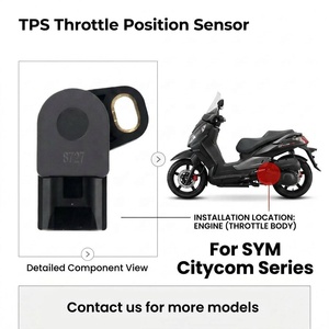 Corpo Farfallato di Alta Qualità con Sensore di Posizione TPS per Moto Dafra Next <span class=keywords><strong>250</strong></span> 300 <span class=keywords><strong>SYM</strong></span> <span class=keywords><strong>250</strong></span> Citycom 300 300i 300S - Product Image 6