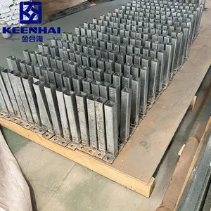 Struktureller Stütz rahmen und Befestigungs halterung aus verzinktem Stahl für die Herstellung von Vorhang fassaden mit Metallrohr für Langlebig keit