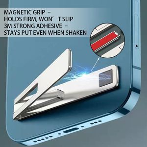 Nuevo Soporte Adhesivo Portátil de Aleación de Aluminio, Soporte Plegable Pequeño para Escritorio, Soporte Universal para Teléfono Celular, Mini Soporte Profesional para Teléfono - Product Image 5
