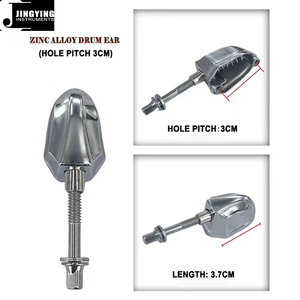 จิงอิง 2025 โรงงานขายส่ง ชุดกลองทอมทอม ระยะรู 3 ซม. ห่วงยึดกลองโลหะ อะไหล่และอุปกรณ์เสริมสำหรับชุดกลอง - Product Image 3