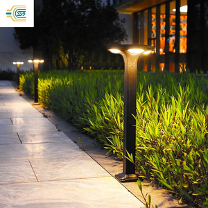 Mistai IP65 Waterproof Solar Lawn <b>Light</b> 3000K-6000K Aluminum LED for Theme Park with Lithium <b>Battery</b> and <b>Light</b> <b>Sensor</b> Control - Product Image 4
