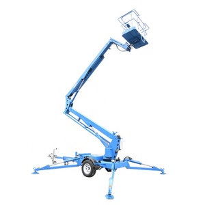 30ft 40ft 60ft nhỏ tự hành Jig Genie Boom Lift khớp nối <span class=keywords><strong>Pick</strong></span> up airal Lift Cherry picker cho xây dựng sử dụng - Product Image 6