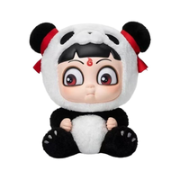 Poupée en peluche personnalisée OEM avec visage en vinyle, figurine mignonne d'anime et de film, porte-clés, jouet boîte mystère, monstres rembourrés en coton PP, 31-50 cm pour garçons et filles