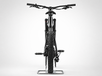 Vélo de montagne électrique CEF69 en carbone avec moteur Bafang M560, batterie 835Wh et suspension intégrale