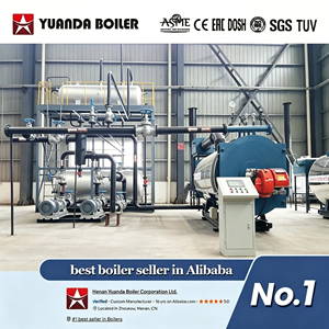 Caldera de Aceite Térmico de Circulación Forzada de Baja Presión con Tubos de Fuego Horizontales de 2000KW para la Industria Textil - Product Image 1