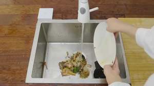 Broyeur de déchets alimentaires domestique électrique en acier inoxydable à alimentation continue - Product Image 6