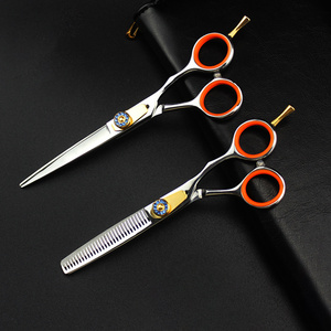 Haute Performance En Gros 6 Pouces <span class=keywords><strong>droitier</strong></span> Sharp Ciseaux De Coupe De Cheveux Ensemble - Product Image 2