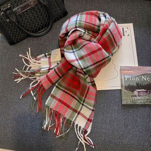 Nuevo Pañuelo de Lana Pura Australiana, Estilo Británico Vintage, Chal Cálido para Mujer, en Stock - Product Image 4