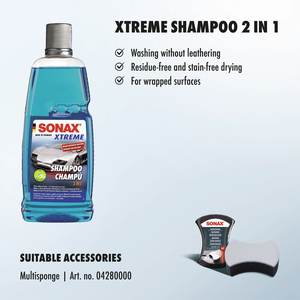 Great Quality Professional Xtreme <b>Car</b> Foam <b>Shampoo</b> 2 In 1 (1 Liter) <b>Car</b> Cleaning Paint <b>Shampoo</b> - Product Image 2
