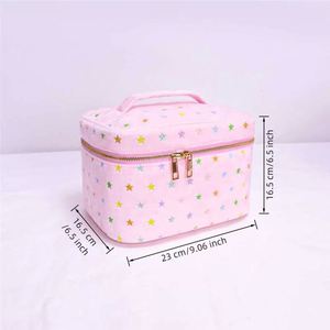 Women's Eco-Friendly Travel Cosmetic Organizer Bags Personalized Customized Super Soft Handheld Makeup <b>Storage</b> Large Capacity - Product Image 6