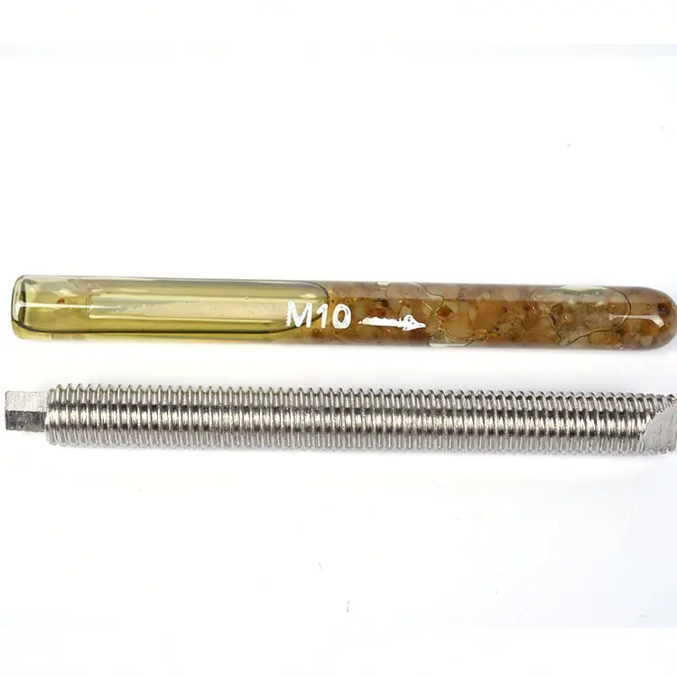 Hoge Kwaliteit M6 M8 M10 Ankerbout Stud Chemische Capsule Anker