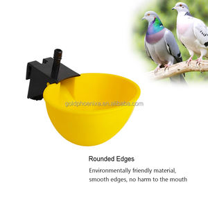 QA ayam puyuh menggantung cangkir air puting minum mangkuk burung mangkuk air plastik air cangkir minum - Product Image 4