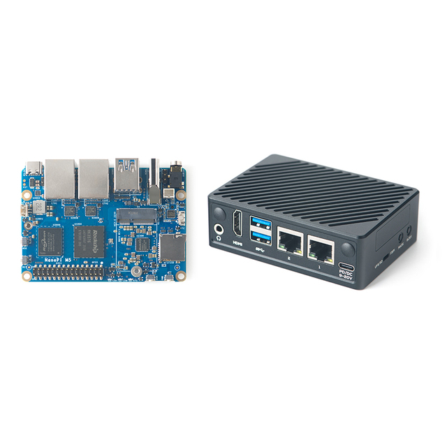NanoPi M5 Development Board with Optional 4GB 8GB 16GB RAM Supports Rockchip RK3576 and UFS Modules